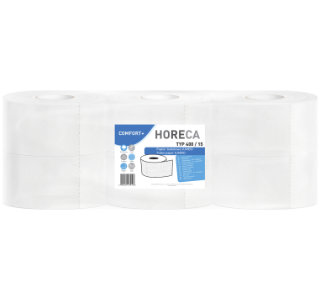 Papier toaletowy JUMBO 6R HORECA COMFORT+ typ 400/15 80m 2W