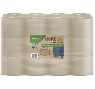 Papier toaletowy HORECA NATURAL TYP 150/17 16m 3W 24rolki