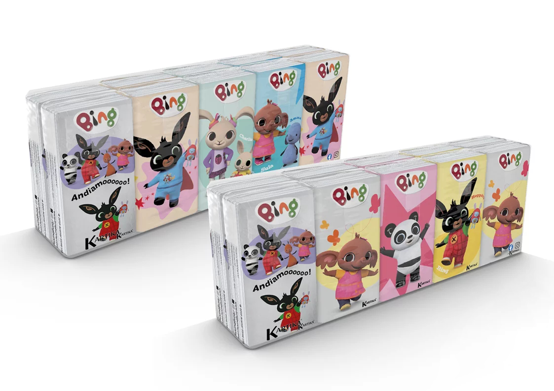 Chusteczki higieniczne Kartika Bing