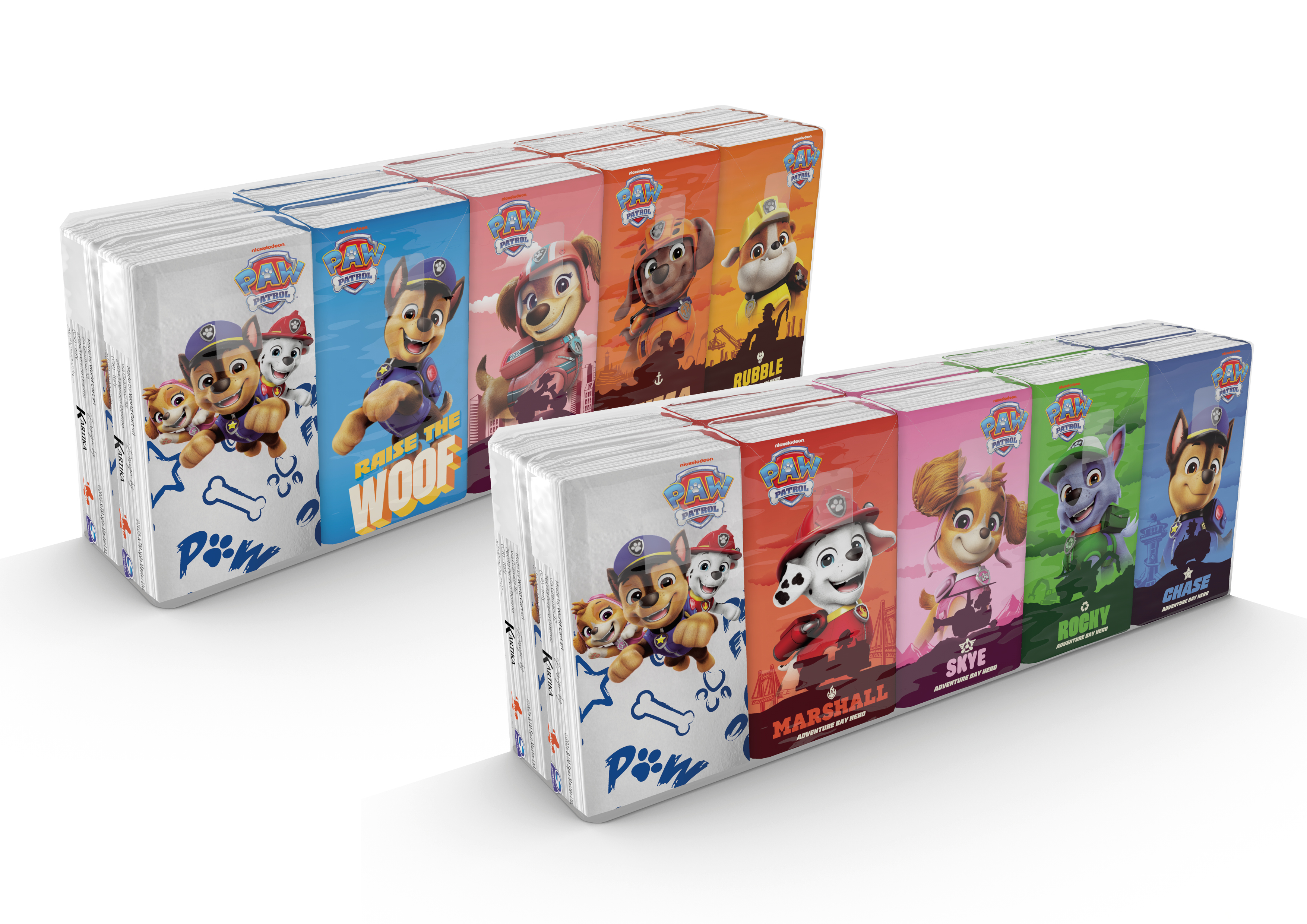 Chusteczki higieniczne Kartika Paw Patrol