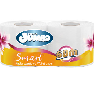 Papier toaletowy Słonik Jumbo Smart 2 rolki 2 warstwy