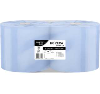 Industrial paper roll HORECA COMFORT+ BLUE TYPE 800/18 2 rolls