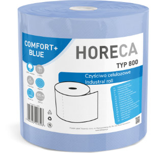 Industrial paper roll HORECA COMFORT+ BLUE TYPE 800 1 roll