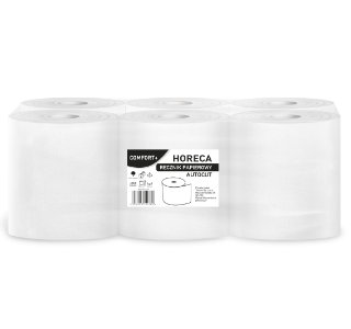 Paper towel 6R HORECA COMFORT+ AUTOCUT 150m 2ply CEL For dispensers, sheetsless