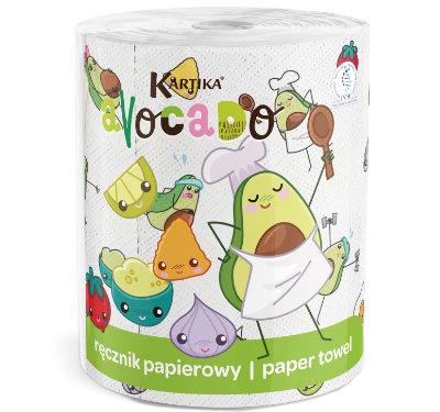 Paper towel Kartika AVOCADO 1 roll 200 sheets